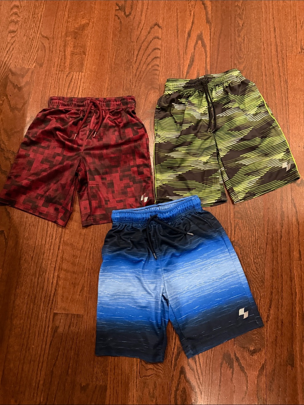 The Children's Place Boys' Shorts - Red, Green, Blue (3-Pack)